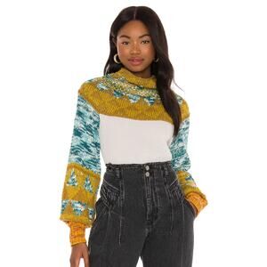 NWT Free People Swit Small Stuff Blouson Sweater